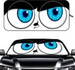 Windshield Sun Shade for Sedans, 59" x 27.5" Car Sunshade for Front Windshield  Sun Visor Protector